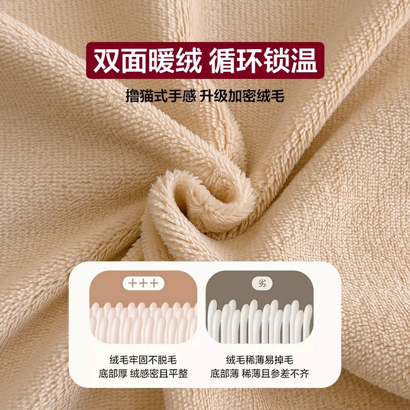 牛奶絨被子冬被冬季加厚保暖棉被學生宿舍單人珊瑚絨棉被芯被褥-細節圖4