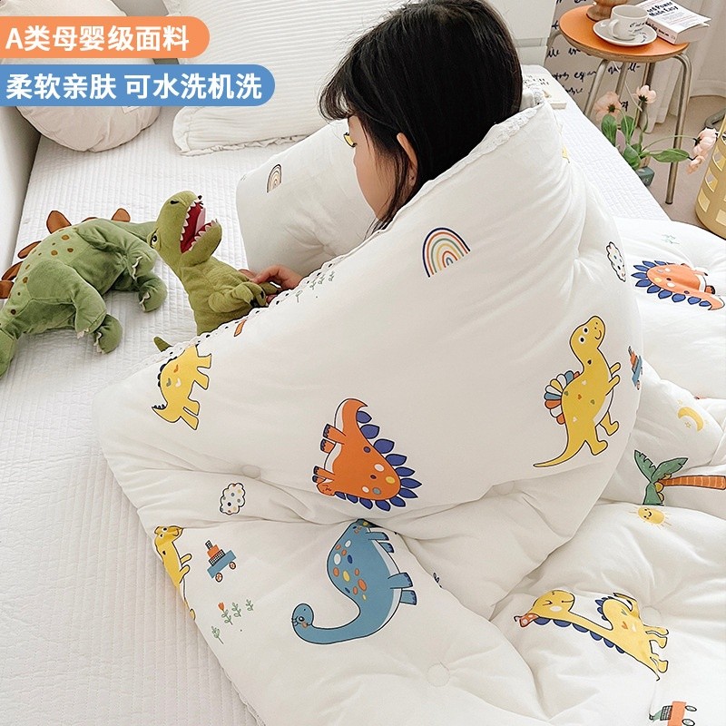 幼兒園兒童被子冬被單人宿舍學生春秋被棉被芯加厚保暖秋冬保暖被-規格圖5