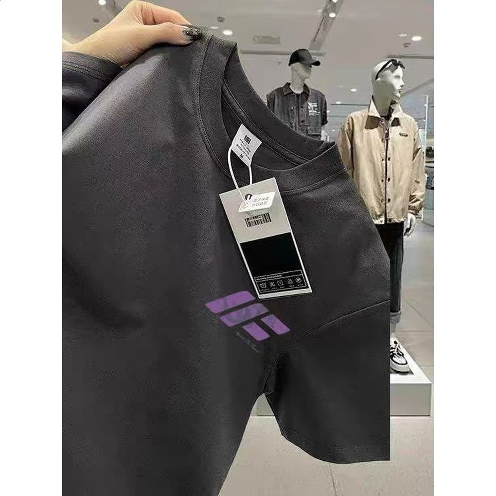 外貿撤回尾貨清倉撿漏~純棉夏季短袖T恤男裝女裝寬鬆百搭上衣服潮-細節圖2