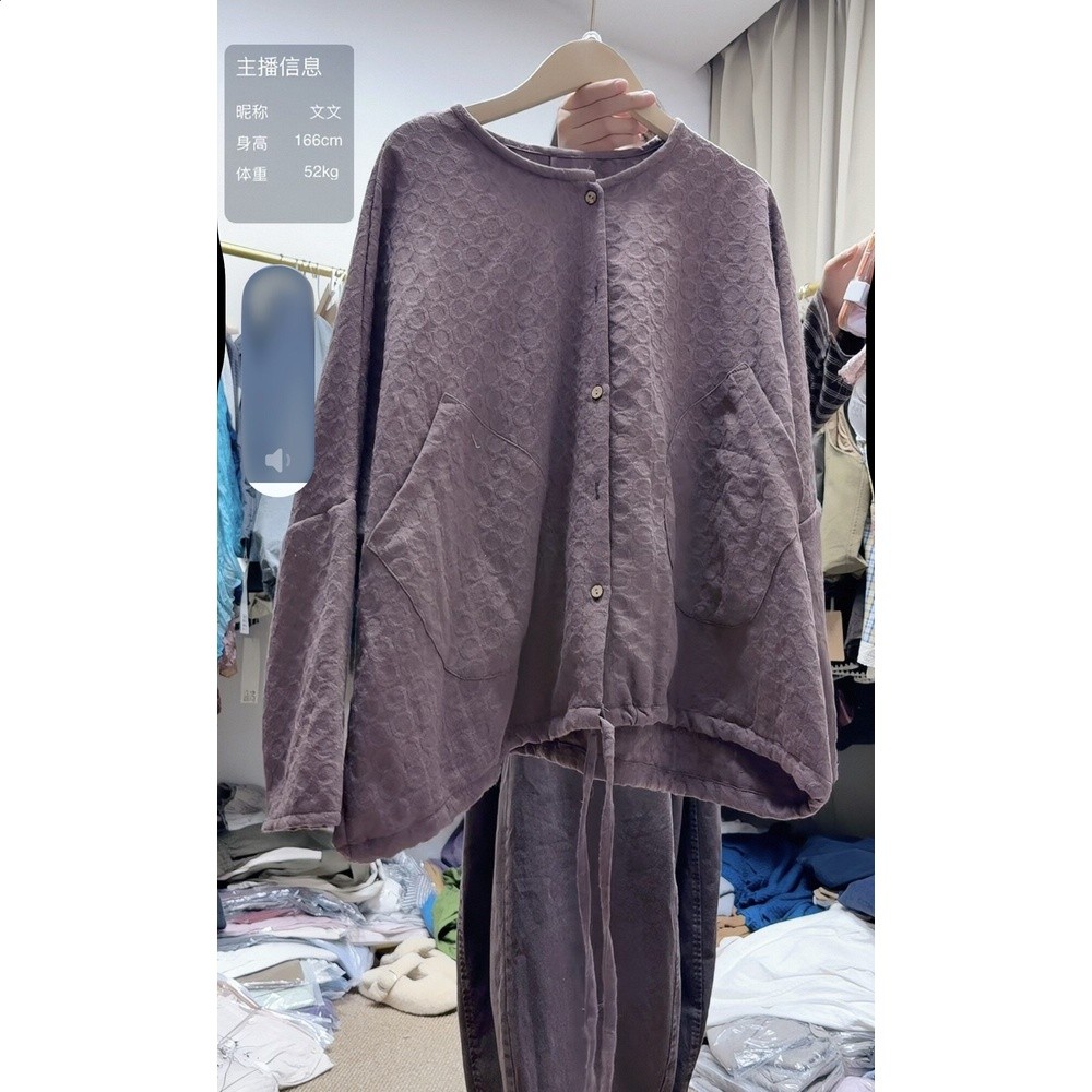 826棉麻外套 胸圍180衣長63-規格圖1