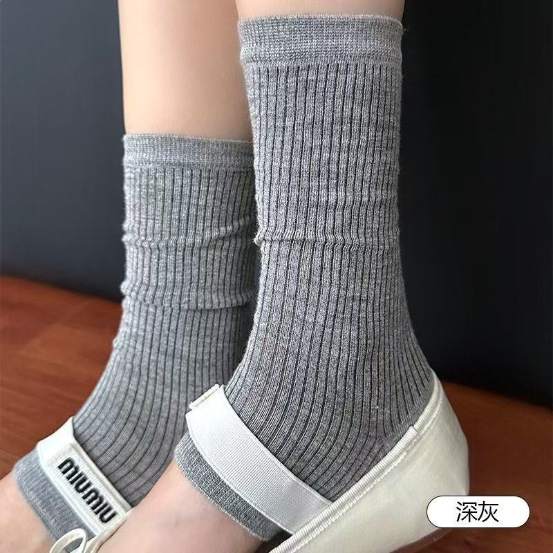半掌襪-深灰