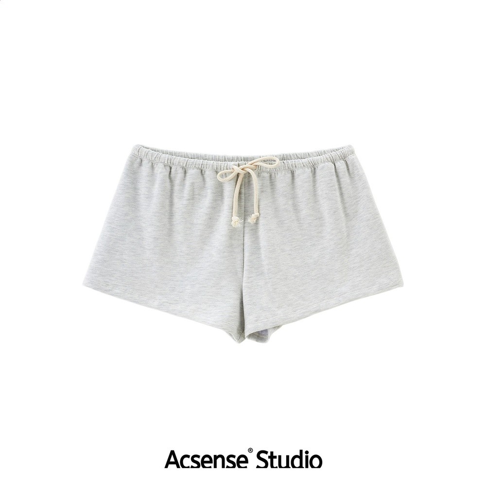ACSENSE STUDIO 極簡基礎純色落肩寬鬆拉鍊連帽休閒運動套裝-規格圖5