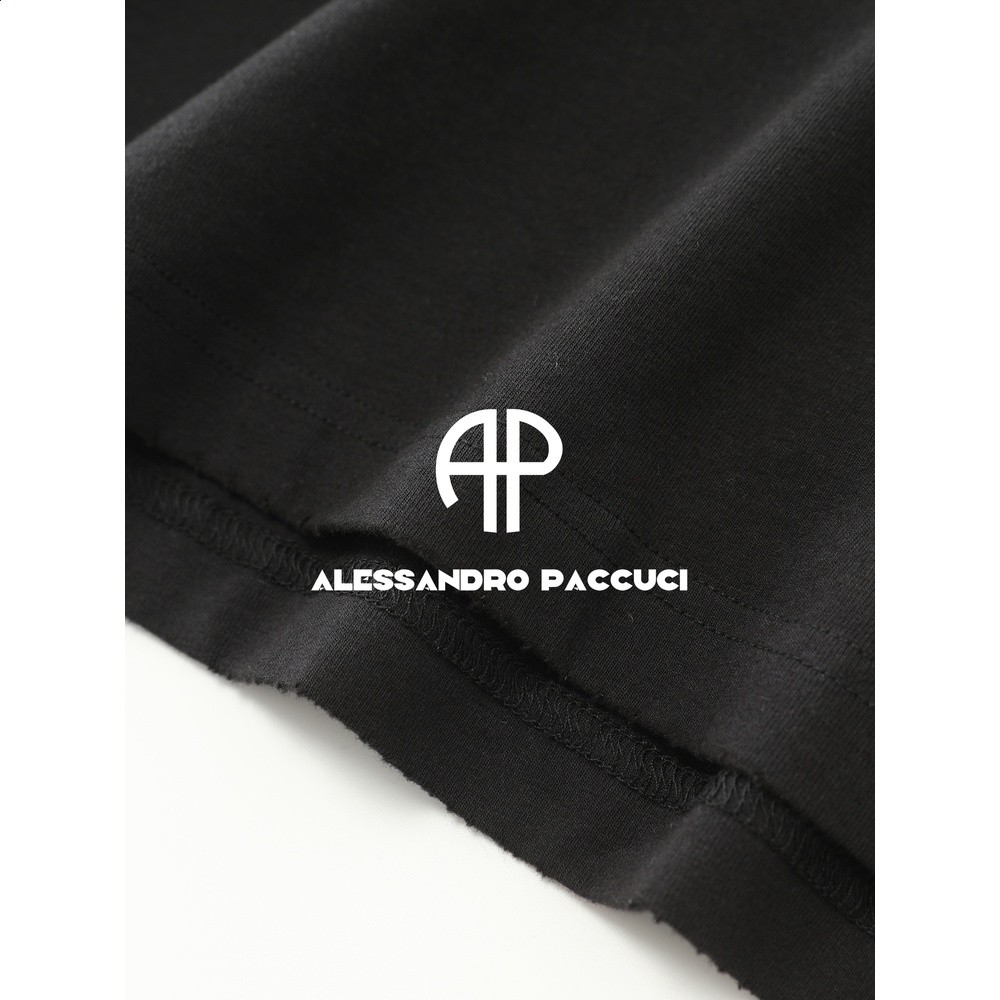 AP洛哥/棉圓領手工磨破多色時尚休閒百搭短袖T恤夏季62142TT-細節圖5