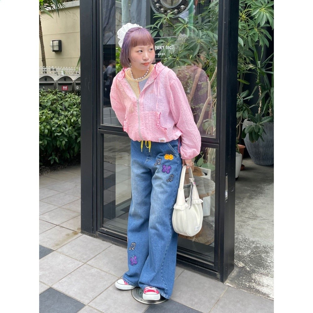 CP 美少女的防曬外套 夏日可愛壓褶紋理圓點 透氣薄款連帽拉鍊-細節圖5