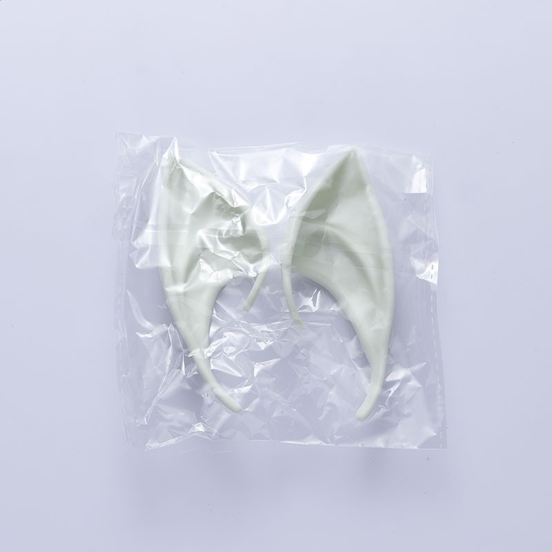 萬聖節聖誕節精靈耳朵派對裝扮道具同款乳膠精靈尖耳朵-規格圖5