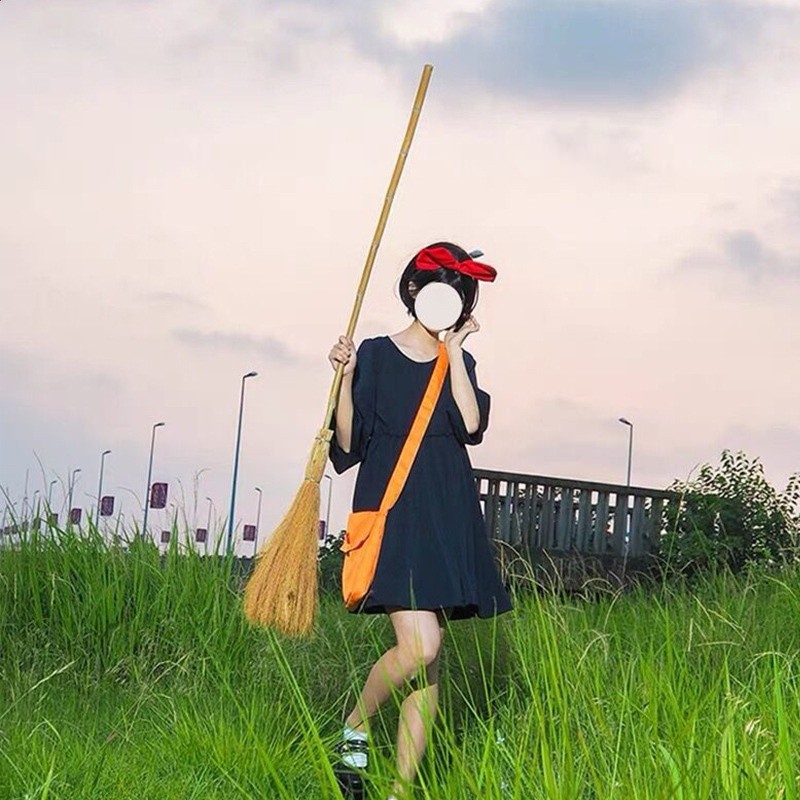 萬聖節女巫cosplay角色扮演服魔女宅急便親子演出服魔女琪琪cos服-細節圖3