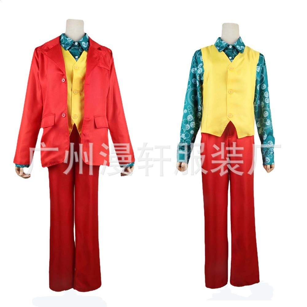 JOKER傑昆菲尼克斯DC電影小丑西裝COS萬聖節cosplay表演服裝套裝-規格圖5