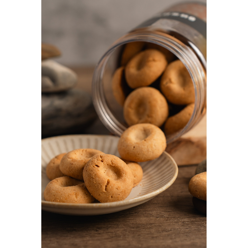 【蜂國】蜂蜜桂圓桃酥 280g-細節圖3