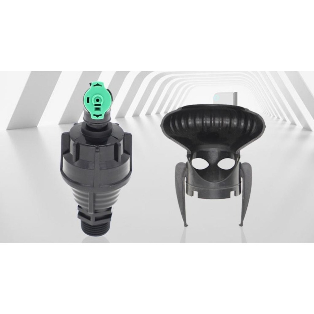 【綠美滴灌噴灌降溫工程】PD3~360度自動旋轉農用果樹灌溉園林草坪灑水器(噴嘴紅綠黃藍隨機出貨)-細節圖3