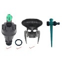 【綠美滴灌噴灌降溫工程】PD3~360度自動旋轉農用果樹灌溉園林草坪灑水器(噴嘴紅綠黃藍隨機出貨)-規格圖9