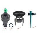 【綠美滴灌噴灌降溫工程】PD3~360度自動旋轉農用果樹灌溉園林草坪灑水器(噴嘴紅綠黃藍隨機出貨)-規格圖9