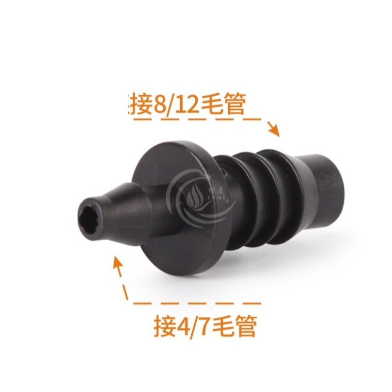 【綠美滴灌噴灌降溫工程】1303~812轉4/7毛管直通(類2分3分軟管用)※保證綠美正廠部品※-細節圖2