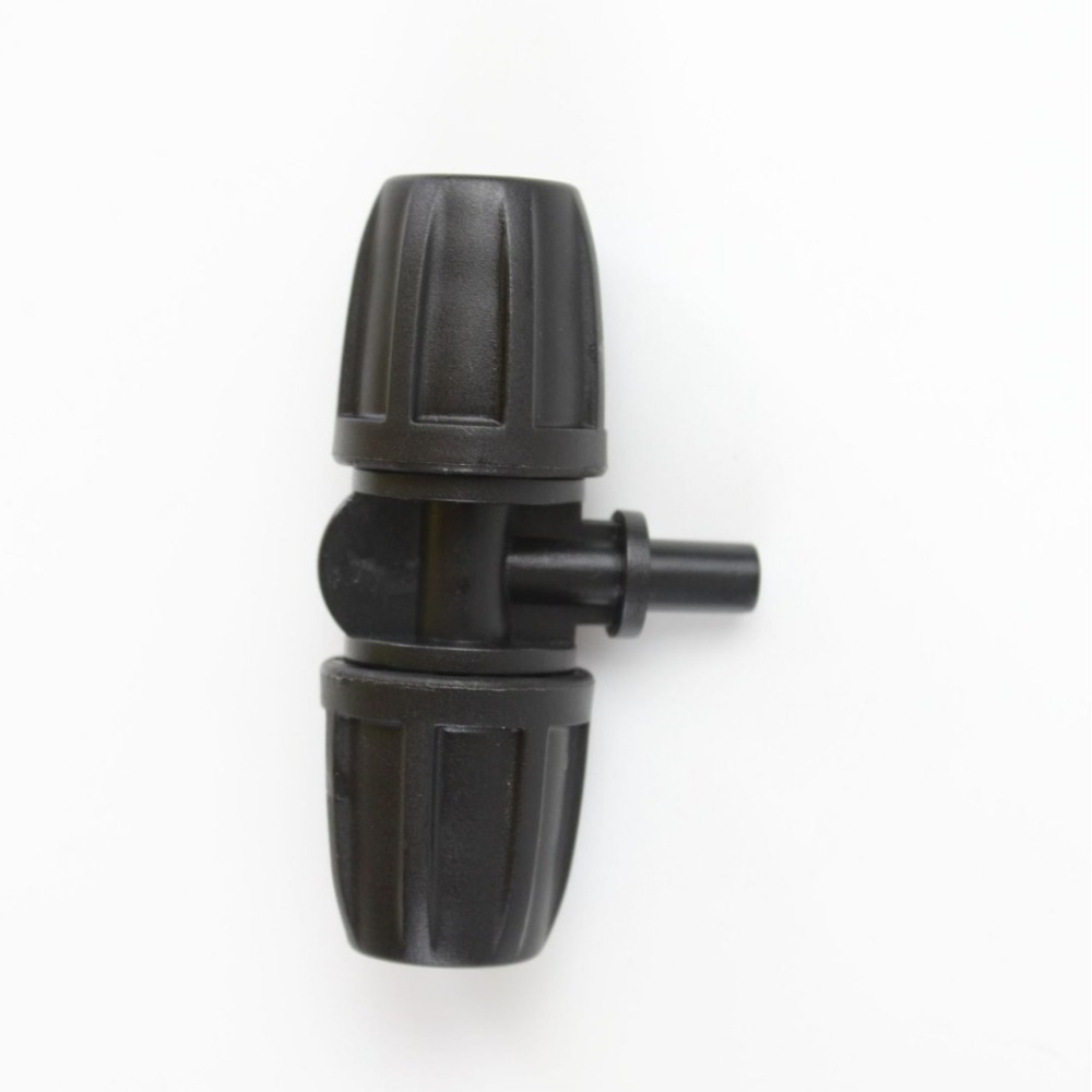 【綠美滴灌噴灌降溫工程】1106~8/12毛管鎖扣平口三通 外徑6mm 連接單出口霧化噴頭 ※保證綠美正廠部品※-細節圖3