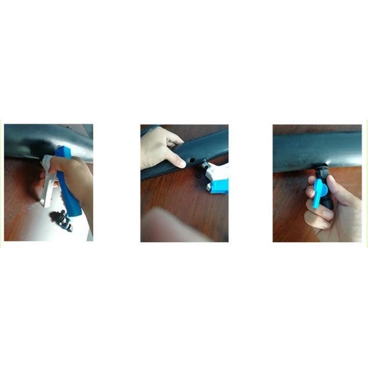 【綠美滴灌噴灌降溫工程】3109~水帶旁通Φ16mm滴灌帶止水閥-細節圖4