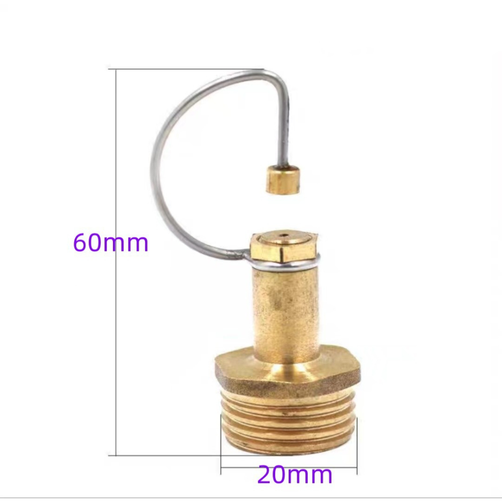 【綠美滴灌噴灌降溫工程】3301~4分霧化散射銅噴頭-細節圖2