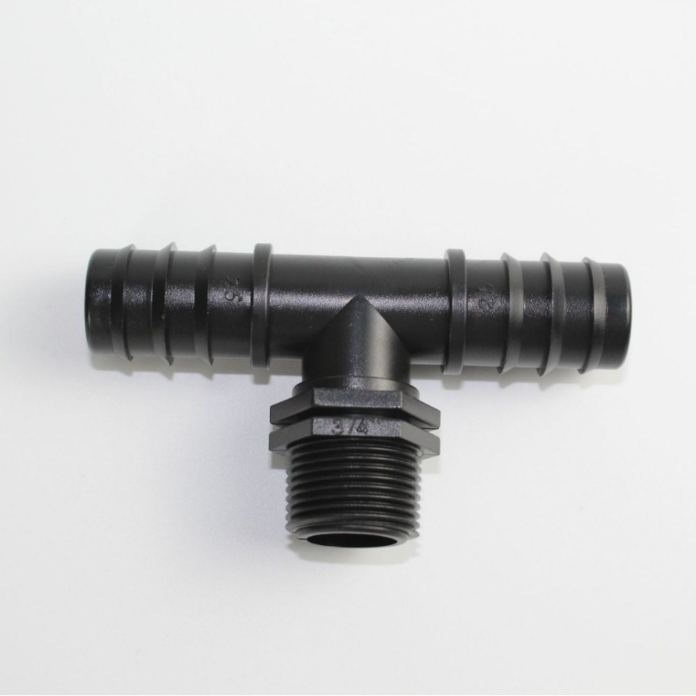 【綠美滴灌噴灌降溫工程】2910~25PE管6分外牙三通-細節圖4