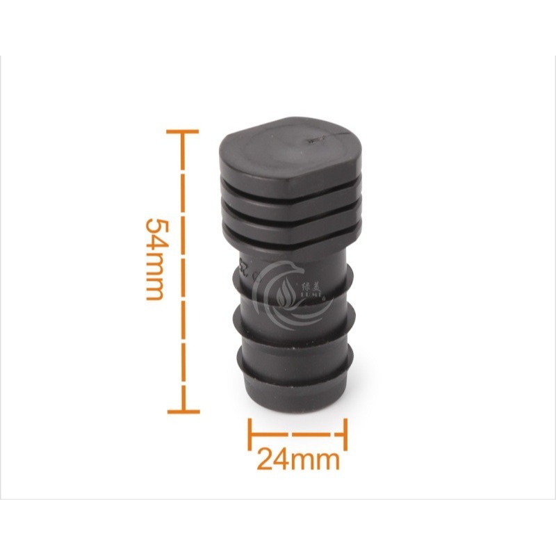 【綠美滴灌噴灌降溫工程】2907~25PE管倒刺堵頭-細節圖2