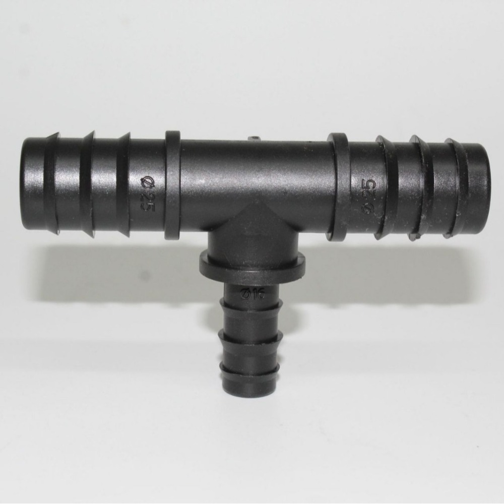 【綠美滴灌噴灌降溫工程】2804~25PE管轉16PE管異徑三通-細節圖3