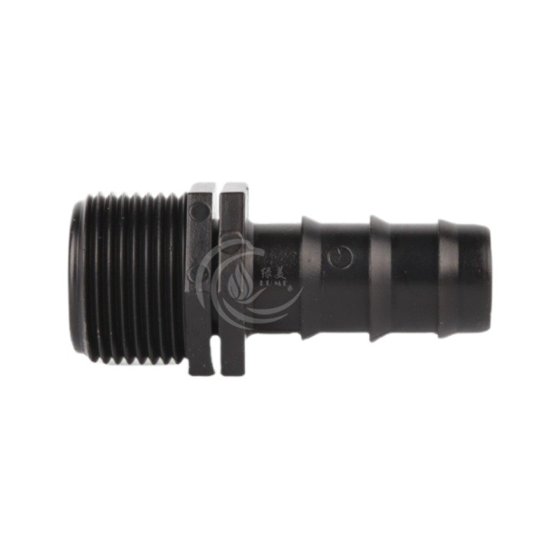 【綠美滴灌噴灌降溫工程】2609~20PE管6分外牙直通 3/4外絲大棚微噴滴灌管件PE管接頭配件-細節圖3