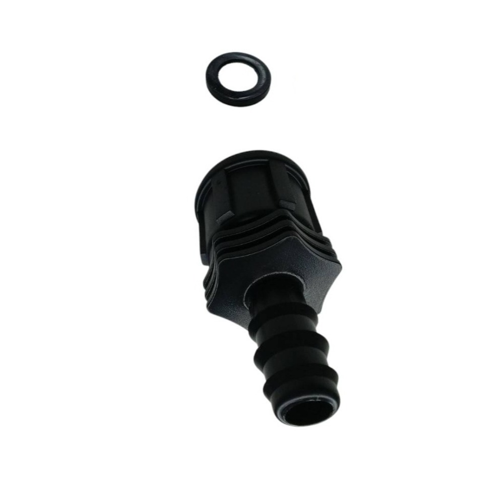 【綠美滴灌噴灌降溫工程】2503~16PE管4分內牙直通 微噴管件PE管承插倒刺20內絲接頭配件(活接)-細節圖5