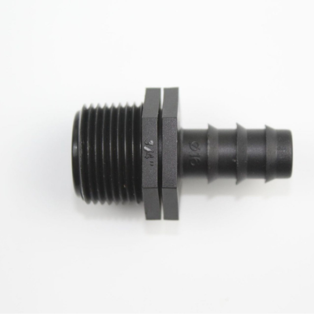 【綠美滴灌噴灌降溫工程】2302~16PE管6分外牙直通【保證正廠部品】-細節圖4