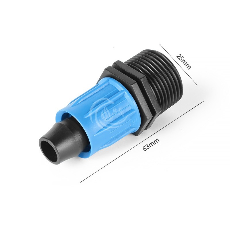 【綠美滴灌噴灌降溫工程】2302~16PE管6分外牙直通【保證正廠部品】-規格圖6