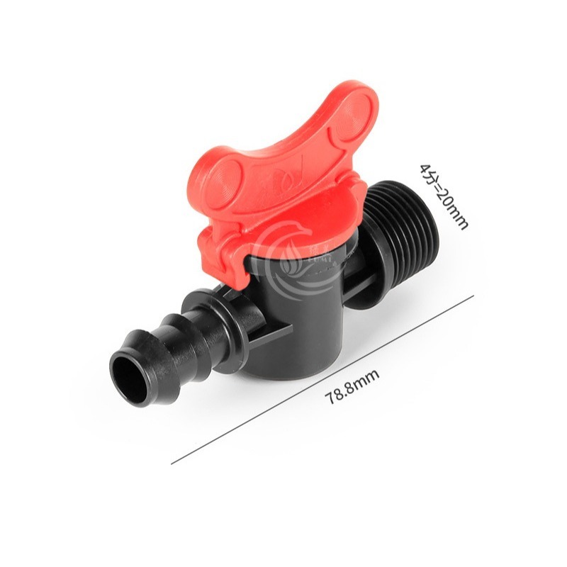 【綠美滴灌噴灌降溫工程】2308~4分外牙*16mmPE止水閥【保證正廠部品】-規格圖3