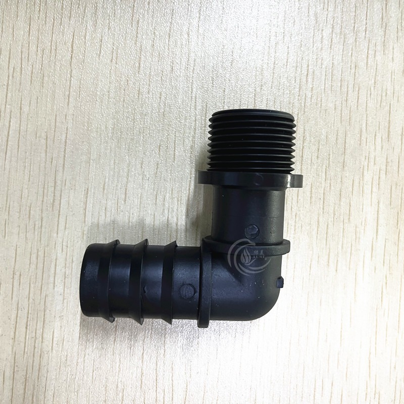 【綠美滴灌噴灌降溫工程】2905~25PE管*6分外牙彎頭PP料 PE管管道承插簡易管件 大棚微噴滴灌噴灌-細節圖3