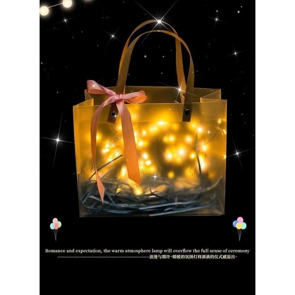 💥台灣現貨💥LED銅線燈串 （三檔）裝飾禮盒 裝飾花束 裝飾居家 氛圍燈-細節圖2