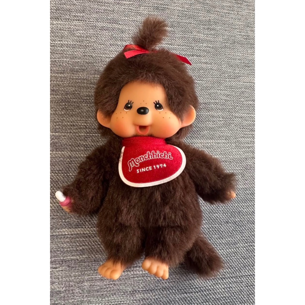日本Monchhichi 夢奇奇娃娃吊飾-細節圖2