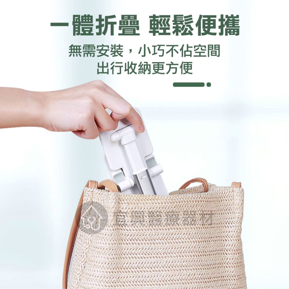 折疊手機支架【鋁合金升級款】多功能伸縮手機支架 平板支架 桌上型手機架 鋁合金手機架 直播架-細節圖3