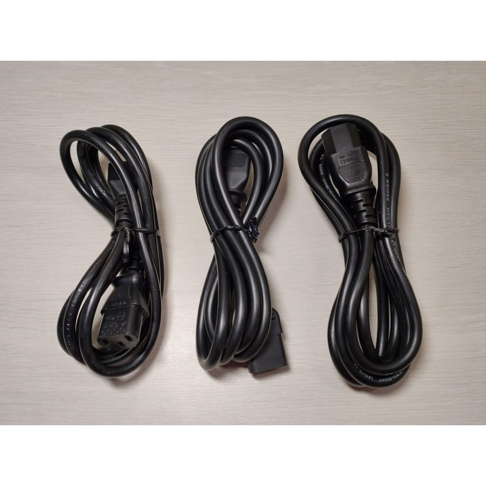電腦電源線3孔(3P公對3P母)-細節圖2
