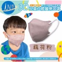 郡昱 台灣製造 兒童 3D立體 醫療等級 口罩4-12歲適用 一盒30入 (*˘︶˘*).｡.:*♡-規格圖3