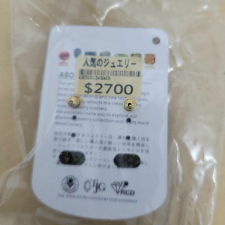 925銀針耳環-細節圖2