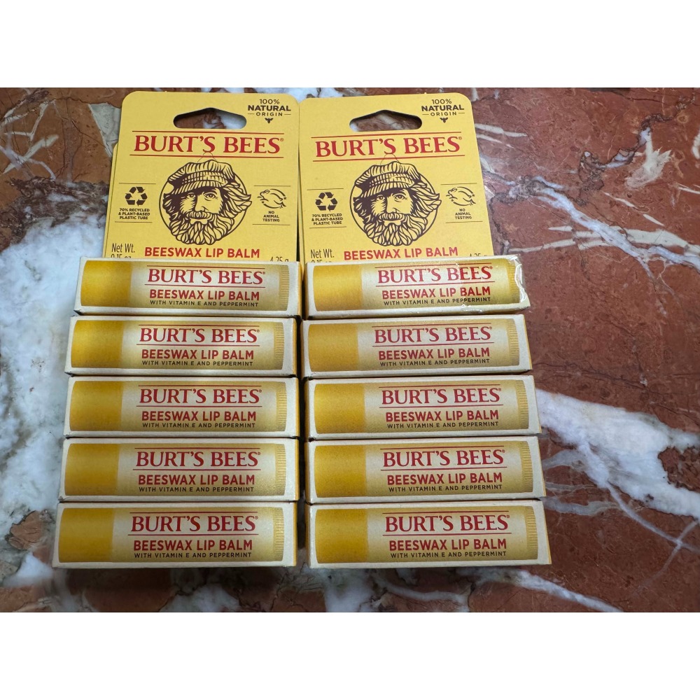 BURT＇S BEES 小蜜蜂爺爺 經典蜂蠟護唇膏 效期長-細節圖2