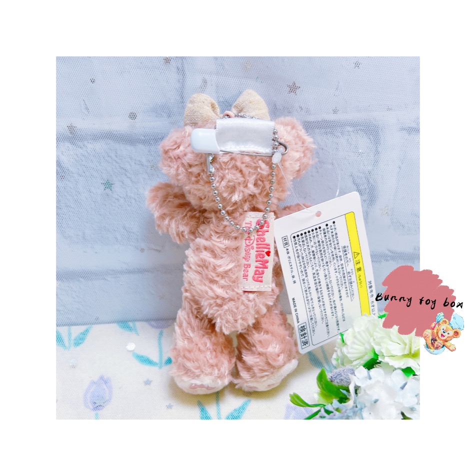 出清 ✨ 日本 東京 海洋迪士尼 Duffy 裸熊雪莉玫 基本款 雪莉玫站姿 吊飾玩偶-細節圖2