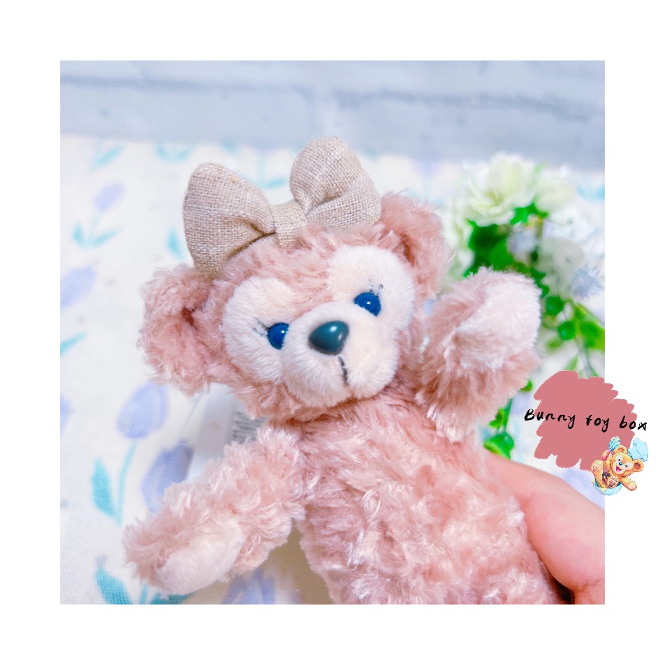 出清 ✨ 日本 東京 海洋迪士尼 Duffy 裸熊雪莉玫 基本款 雪莉玫站姿 吊飾玩偶-細節圖3