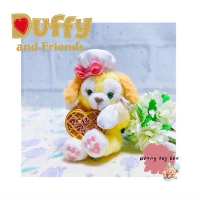 現貨 ✨ 日本 東京 海洋迪士尼 Duffy 2020情人節限定 餅乾狗 糕點師 坐姿吊飾 玩偶