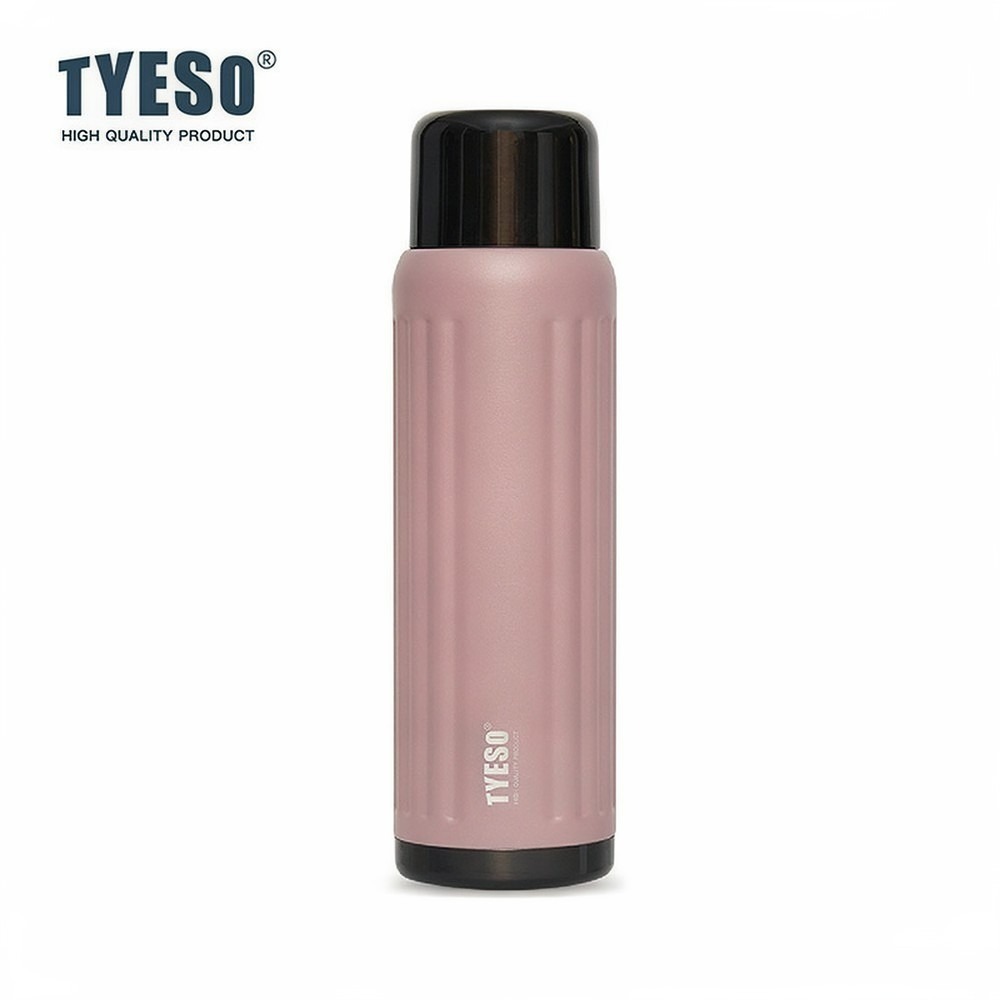 TYESO經典條紋保溫杯 304不鏽鋼500ml/750ml運動保溫杯 防漏旋轉杯蓋不鏽鋼保溫隨身咖啡杯 車載保溫水壺-規格圖9