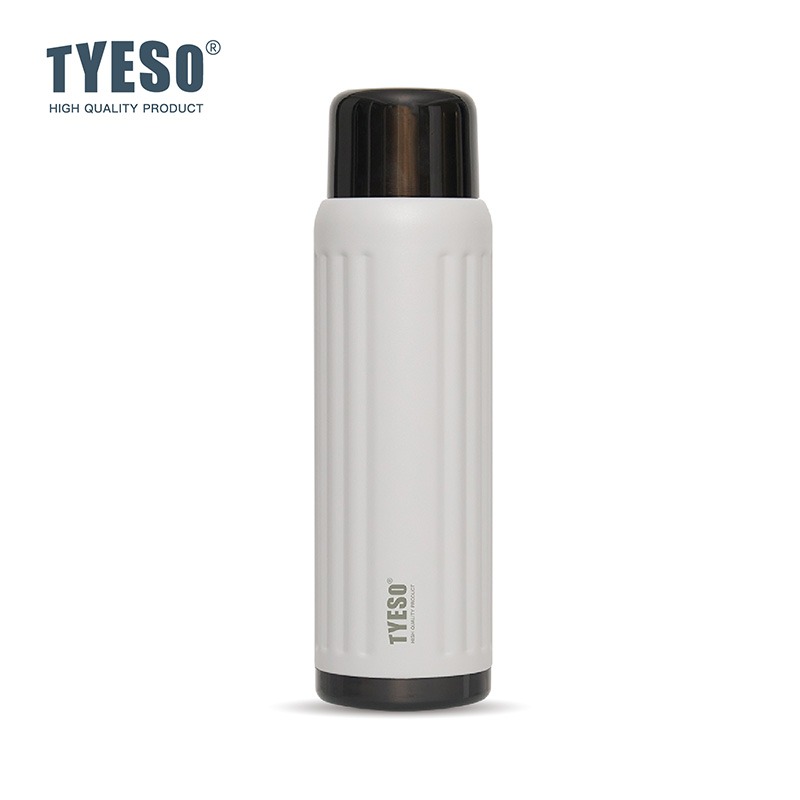 TYESO經典條紋保溫杯 304不鏽鋼500ml/750ml運動保溫杯 防漏旋轉杯蓋不鏽鋼保溫隨身咖啡杯 車載保溫水壺-規格圖9
