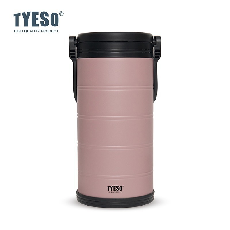 TYESO泰碩 5000ml/6600ml大容量手提冰桶 304不鏽鋼手提保溫保冰桶 戶外露營活動多功能手提行動冰箱-規格圖9
