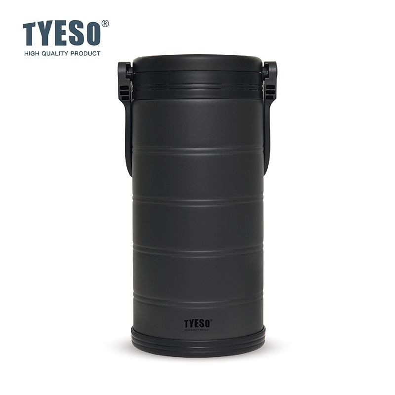 TYESO泰碩 5000ml/6600ml大容量手提冰桶 304不鏽鋼手提保溫保冰桶 戶外露營活動多功能手提行動冰箱-規格圖9