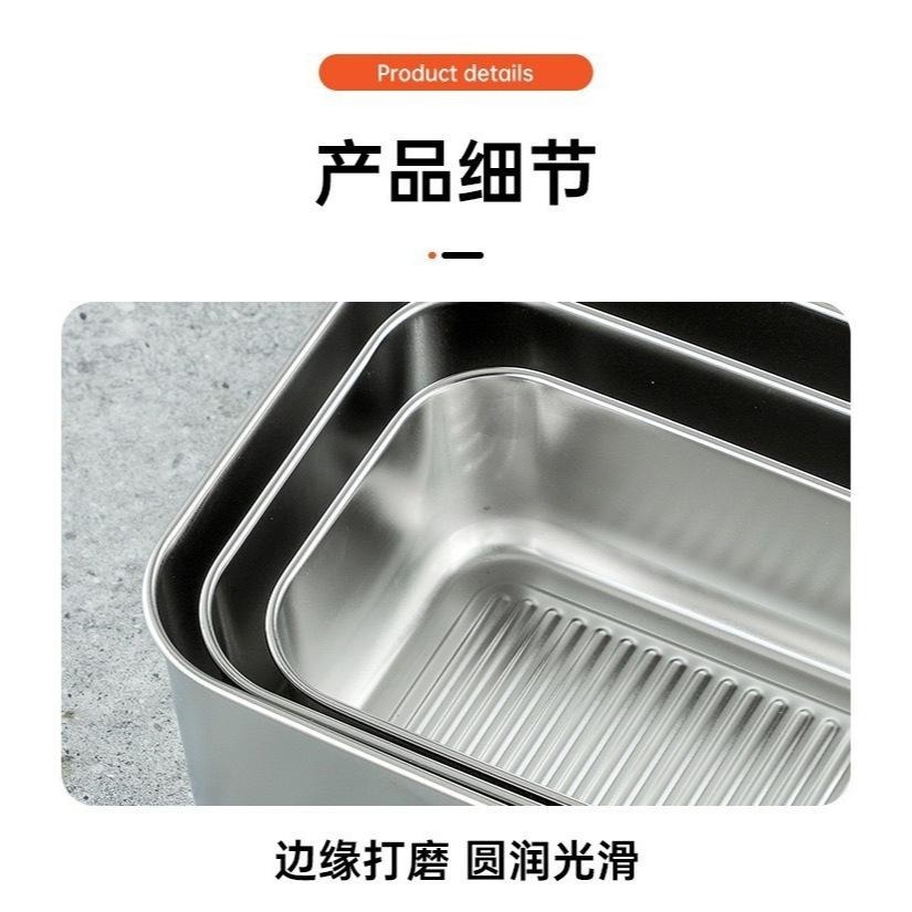 Capacity 304不鏽鋼保鮮盒 玻璃蓋微波便當盒 密封透明可視不鏽鋼餐盒 可加熱可速凍保鮮盒 可堆疊收納不鏽鋼保溫-細節圖5