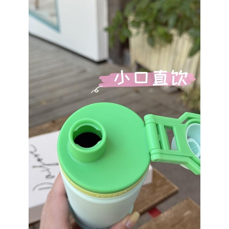 TYESO318運動水壺(兒童版) 304不鏽鋼420ml/600ml/750ml/運動保溫杯 防漏杯蓋附提手運動水壺-細節圖6