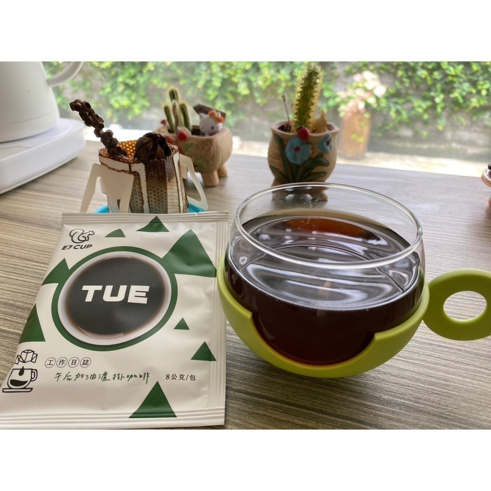 E7CUP工作日誌Tuesday濾掛(午后加油咖啡)(8入*60包)-細節圖4