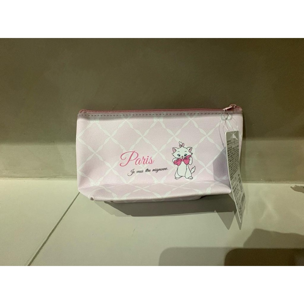 迪士尼瑪麗貓 化妝包 收納包 全新-細節圖2