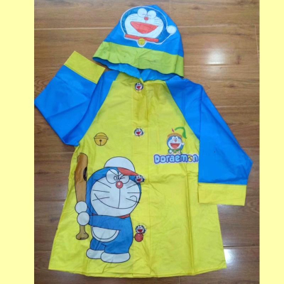 🍭快速出貨🍭PVC 小叮噹 兒童卡通雨衣 釦式雨衣 連體雨衣 現貨