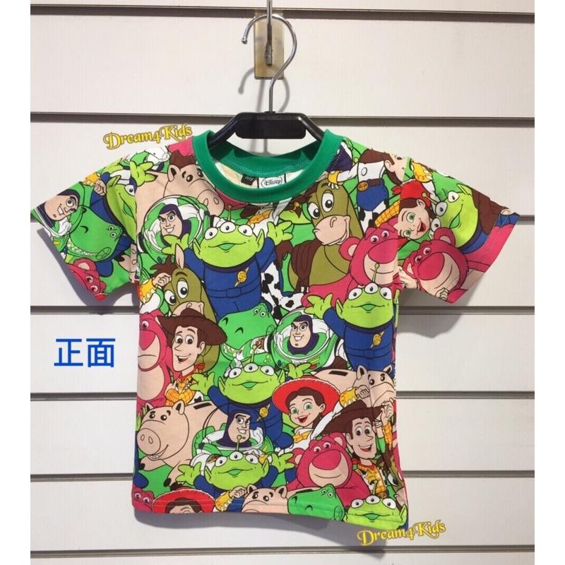 玩具總動員 親子裝 短袖T恤 伍迪 Disney toy story 正版授權 台灣製 短袖上衣 男童 女童-細節圖2