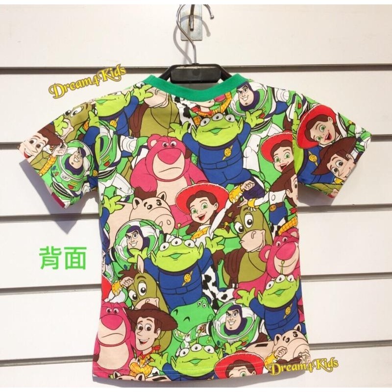 玩具總動員 親子裝 短袖T恤 伍迪 Disney toy story 正版授權 台灣製 短袖上衣 男童 女童-細節圖3