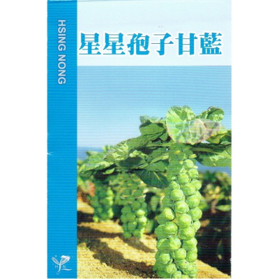 四季園 星星孢子甘藍 【興農種苗】小甘藍 蔬果種子 彩色包裝種子